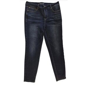 Women's Everflex by Maurices High Rise Skinny Jeans Size 16 Regular Blue